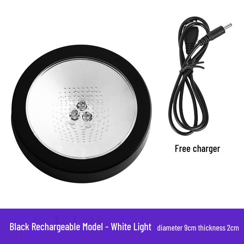 Wine Glass Cocktail Glow Coaster – Illuminated Base for Bar and Bartending