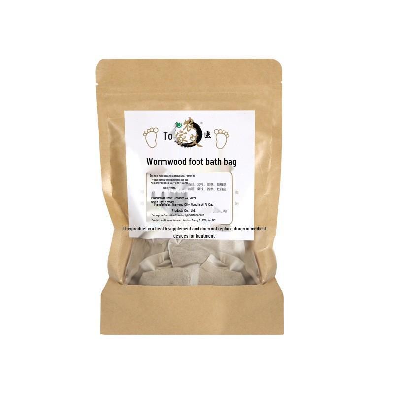 Mugwort Leaf Foot Soak and Bath Powder Pack 30 packs/bag