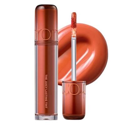 Juicy Lasting Tint 12 Apple Brown — Warm Apple-Brown Glossy Long-Lasting Lip Tint