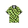 Maglione Culture Vestibilità Larga Girocollo Manica Corta Maglia da Calcio Uomo top Giallo Fluorescente Nero Bianco FZ0433-702