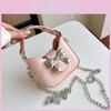 Fashionable Trendy Pu Leather Small Crossbody Bag Stylish Shoulder Bag 2024 Spring