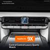 Adatto per ZEEKR 9X 2025 Modifica Upgrade Orologio Elettronico al Quarzo per Console Centrale Auto Decorazione Interna