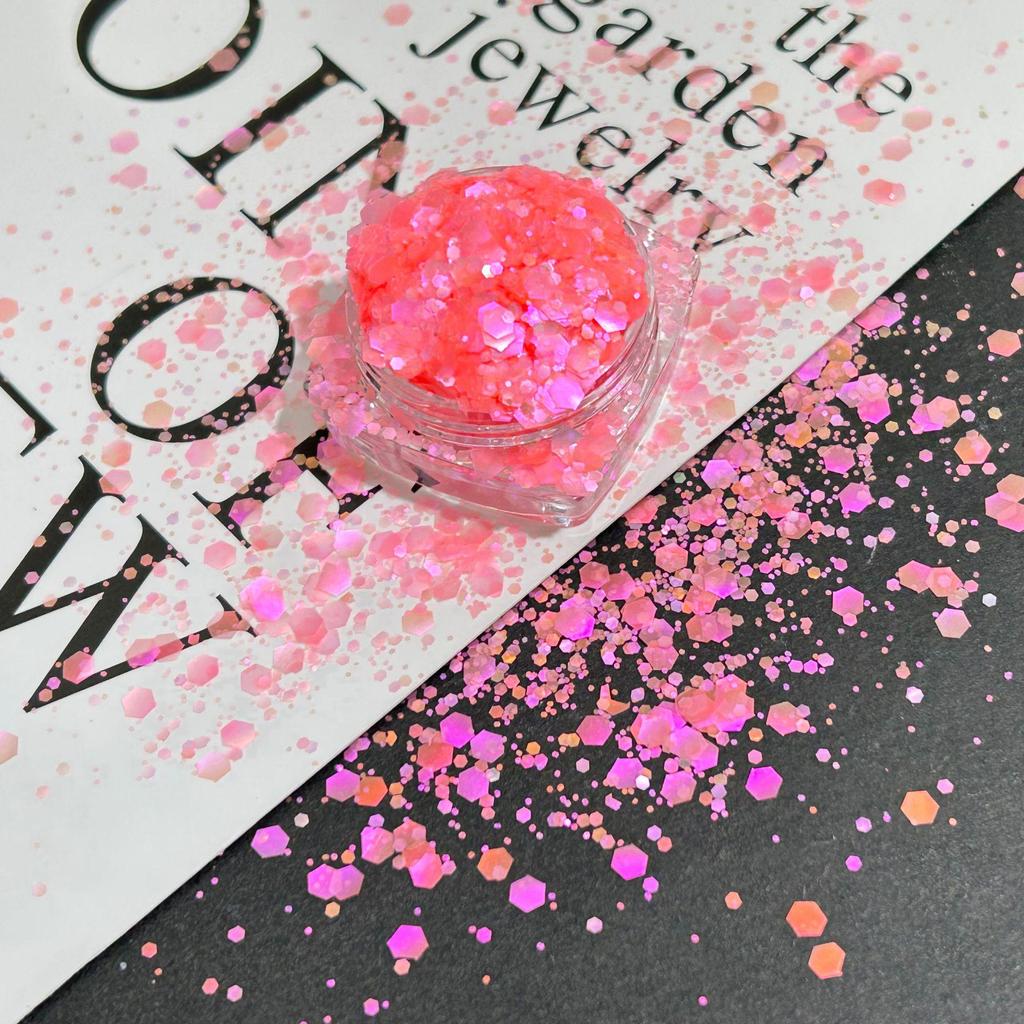 Polarized Pastel Ultra-Thin Large Sequin Nail Art Decorations