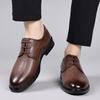 Scarpe da Uomo in Pelle Business Formale Pelle Suola Morbida Superficie Morbida Scarpe in Pelle Casual Britanniche