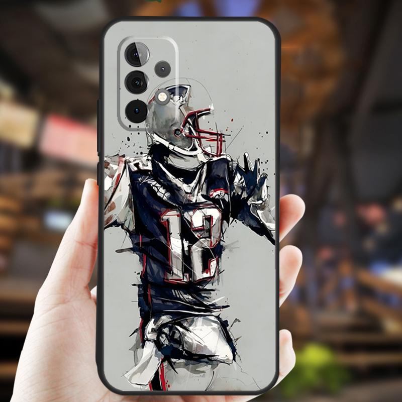 American Football Case For Samsung Galaxy A26 A54 A14 A36 A16 A33 A56 A15 A55 A53 A35 A22 A32 A52 A34 A05 A06