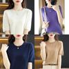 Womens Short Sleeve T Shirt With Polyester Blend Fabric For Casual Wear