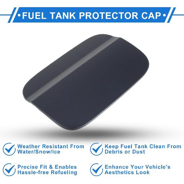 Fuel Tank Door Cap for Mercedes-Benz W204 C250 C300 C350 2008-2014 Fuel Filler Flap Cover Clip Type No.2047540009 Primer ABS
