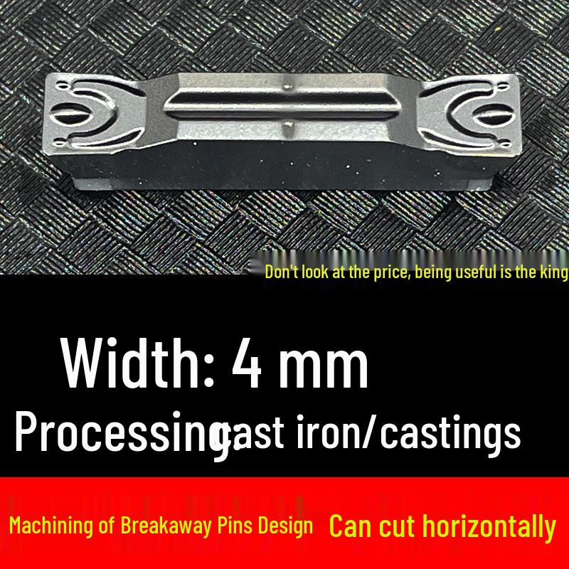 CNC Nut- und Abstechklingen: Edelstahl mggn/mgmn300/400 Einsätze