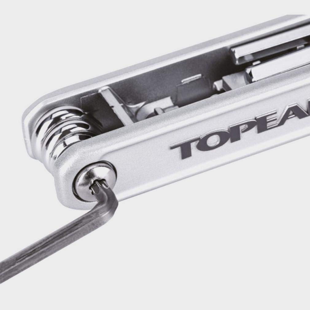 Topeak Tragbares Silbernes X-Tool+ Werkzeug, (TOL40901)