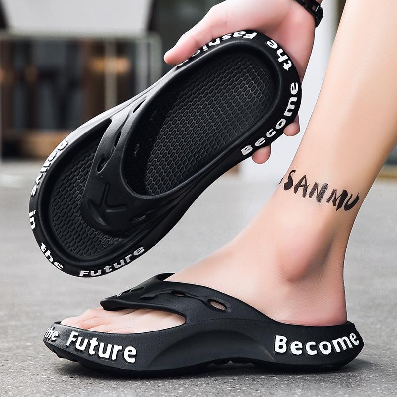 Flip Flops for Men Padded Sports Sandals Arch Support Comfort Summer Beach Thong Sandals Yoga Foam Cushion Slippers Promotion