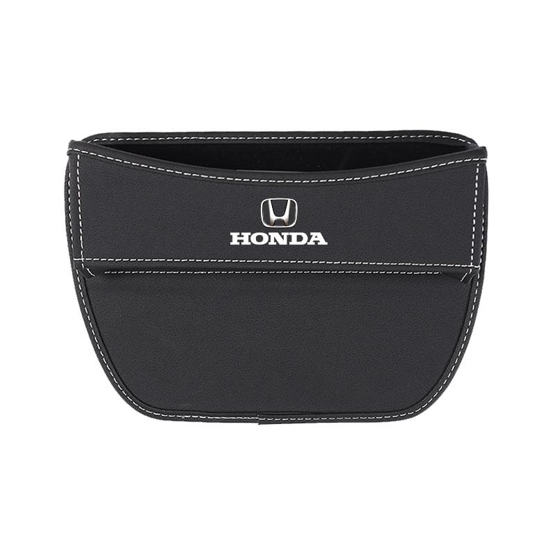 

PU Leather Car Seat Storage Bag Multifunctional Gap Organizer Box For Honda Civic FIT Accord Prelude CRV 5th City CRZ CRX Jazz