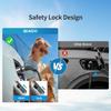 For Tesla To J1772 Adapter With Security Lock, Max 80A 250V Silver Plated NACS To J1772 Adapter For Level 2 EV Charging, Fits Tesla