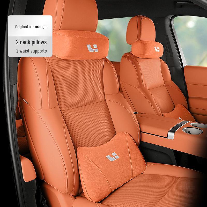 Compatible Neck and Lumbar Support Pillow for Ideal L9/L8/L7 Cars