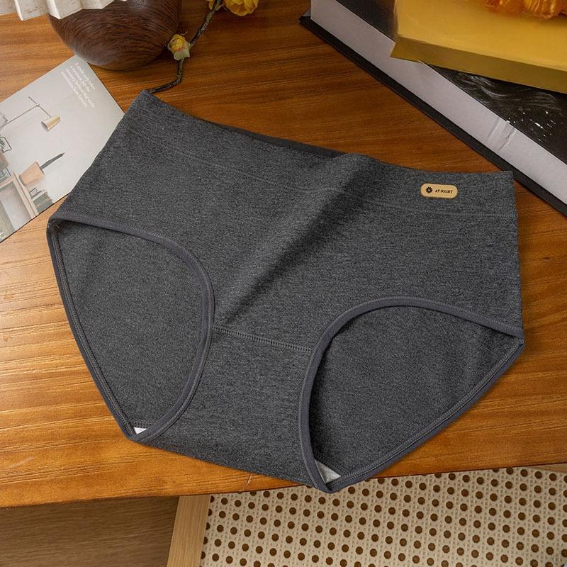 Women's Spring and Autumn Pure Cotton 10A Anti Bacterial Underwear