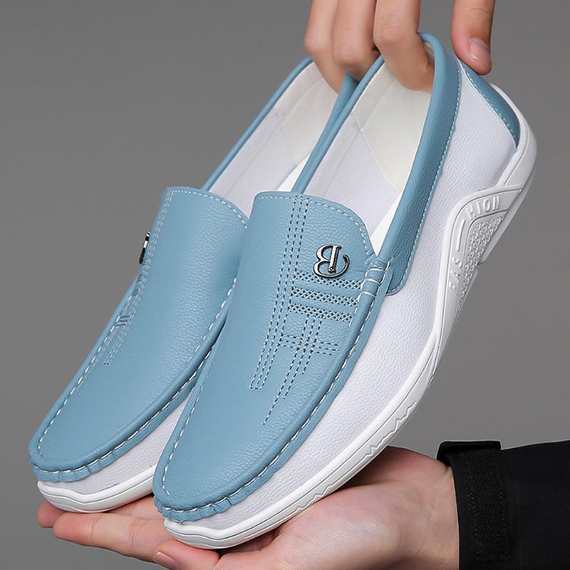 Herren Freizeitschuhe Atmungsaktive Weiße Sneaker Mode Fahren Gehen Tennisschuhe Ballerinas