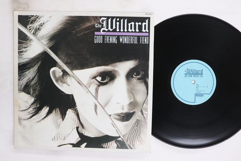 

Виниловая пластинка WILLARD Good Evening Wonderful Fiend CAP0001L CAPTAIN 1985 Япония Японский PopRock Б/у