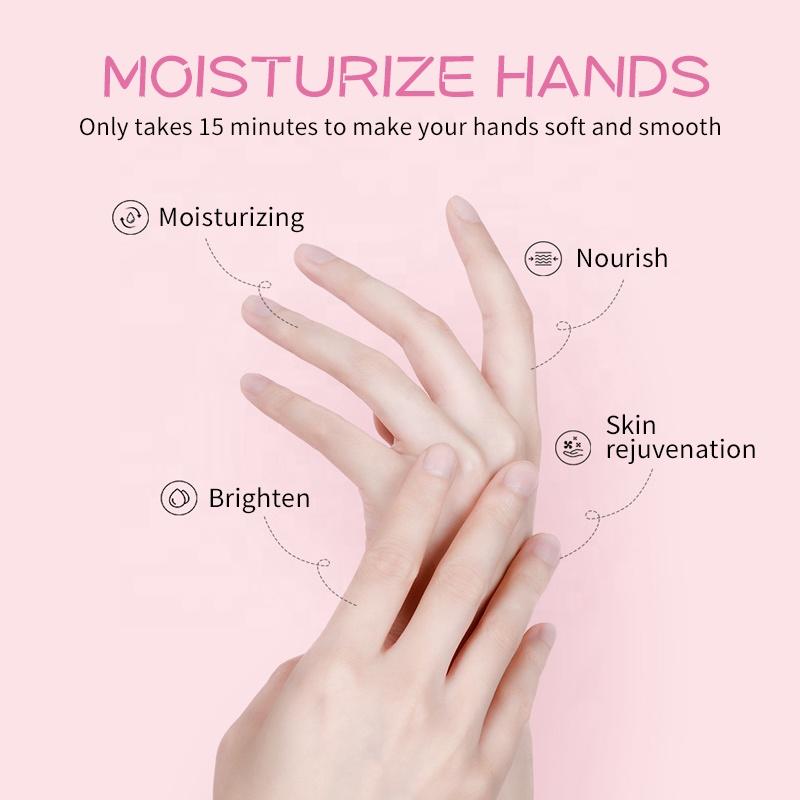 5 PCS Niacinamide Goat Milk Rejuvenation Cat Hand Mask Moisturizing Whitening Tender Skin Care Exfoliating Calluses Repairing