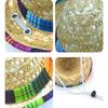 Summer Pet Visors Hat Cute Mexico Style Hat for Dogs Cat Dress Up Supplies Lovely Carnivals Outdoor Hat Pet Accessory