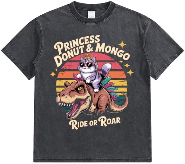 Bellelement Princess Donut and Mongo Carl T-Shirt Dungeon Crawler Shirt