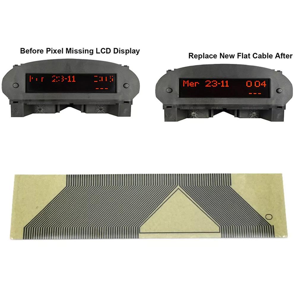 For 206 4 Bulbs Jaeger Board Computer Info Display Pixel Repair Ribbon Cable