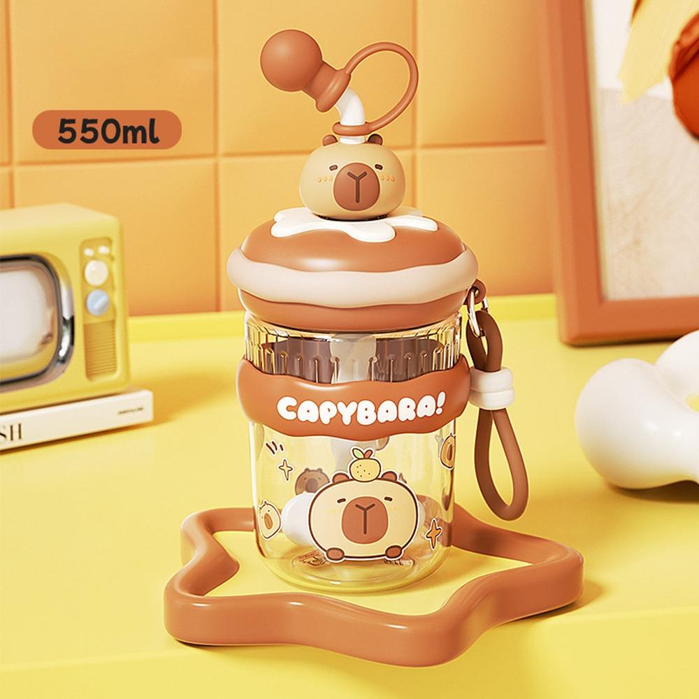 

Leak-proof Straw Water Bottles Plastic Drinking Cup New Stirring Cup кофейный