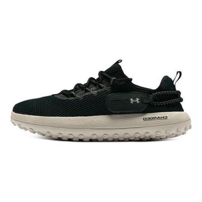 Venture Mesh Thick Sole Lace-Up Durable Low-Top Lifestyle Shoes Unisex Sneakers Dark-Green 3027562-301