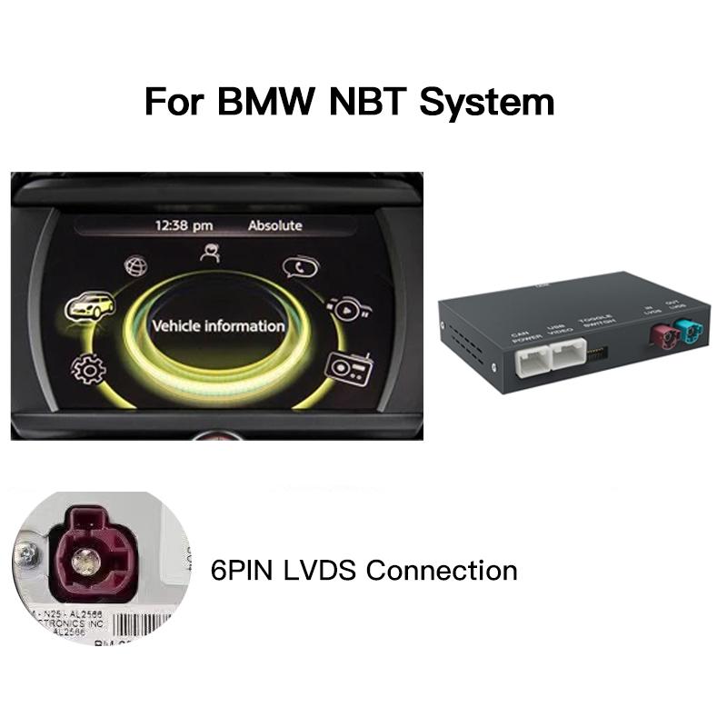 Wireless CarPlay Android Auto for BMW Mini R55 R56 R57 R58 R59 R60 R61 F54 F55 Clubman Countryman Hardtop John Cooper F56 F57