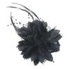 Elegant Flower Feather Hair Clip for Women and Girls Hair Accessory for Weddings Parties and School Performances