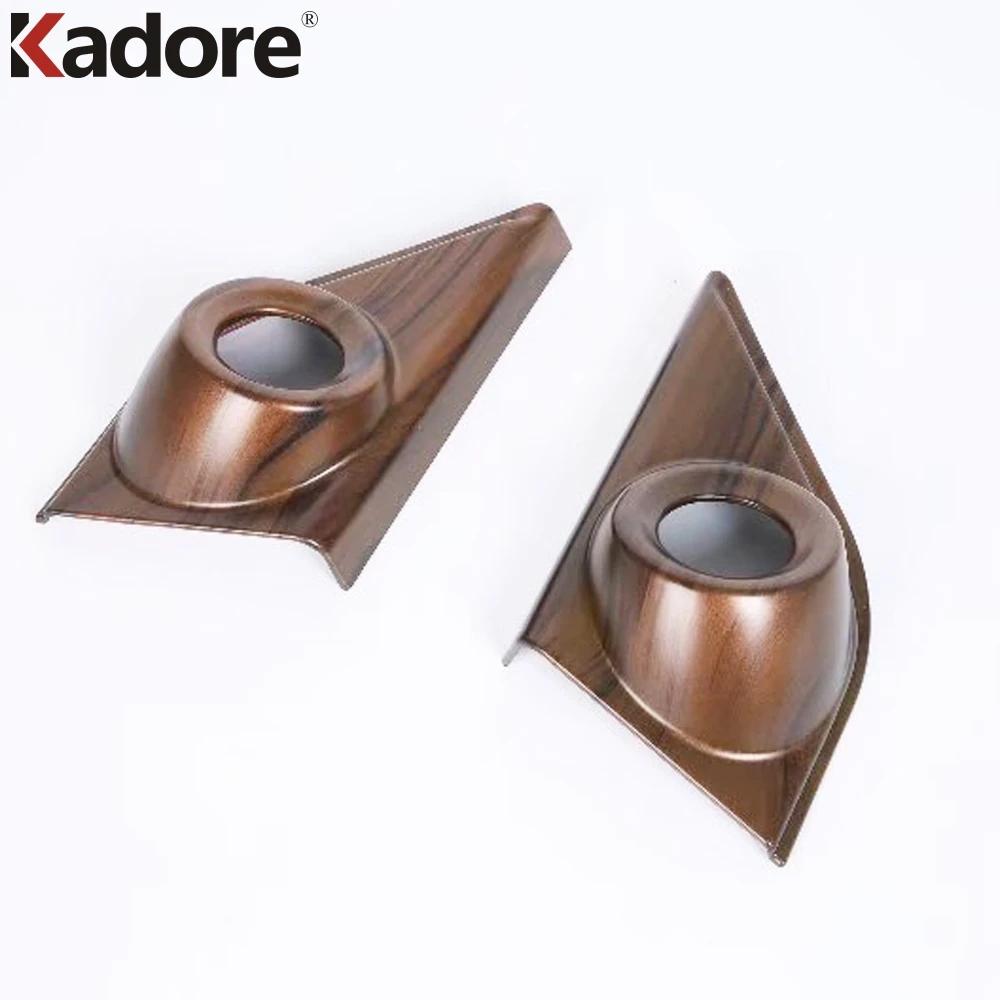 Car Front Inner Door A Pillar Speaker Cover Trim For Honda CRV CR-V 2017-    Carbon Fiber Interior Accessories