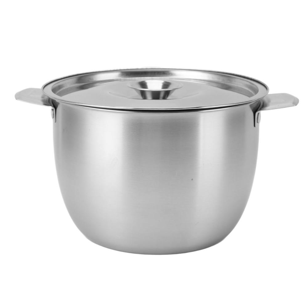 2.8L Grease Container 304 Stainless Steel Oil Filter Pot Sturdy Oil Storage Tank  Fryer Oil Storage