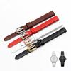 Echt Leer Horlogeband Dames Mode Hagedis Horlogeband Mini Band 6mm 8mm 10mm 12mm Rood Wit Kleur Kleine Maat Band