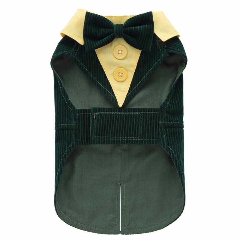 Sesja zdjęciowa Pies Smoking Mały Pies Garnitur Miękki Poliester Pasek Uroczy Zwierzę Ślubne Ubranka dla Szczeniaka Impreza Urodzinowa Prezent