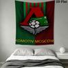 Lokomotiv Moscow Spark Wall Hanging Printed Fabric Blanket Decorative Tapestries for Bedroom Living Room Home Decor