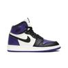 Air 1 Retro High OG Grade School 'Court Purple' (Unisex) Court Purple / Sail-Black Kids' Basketball Shoes 575441 501