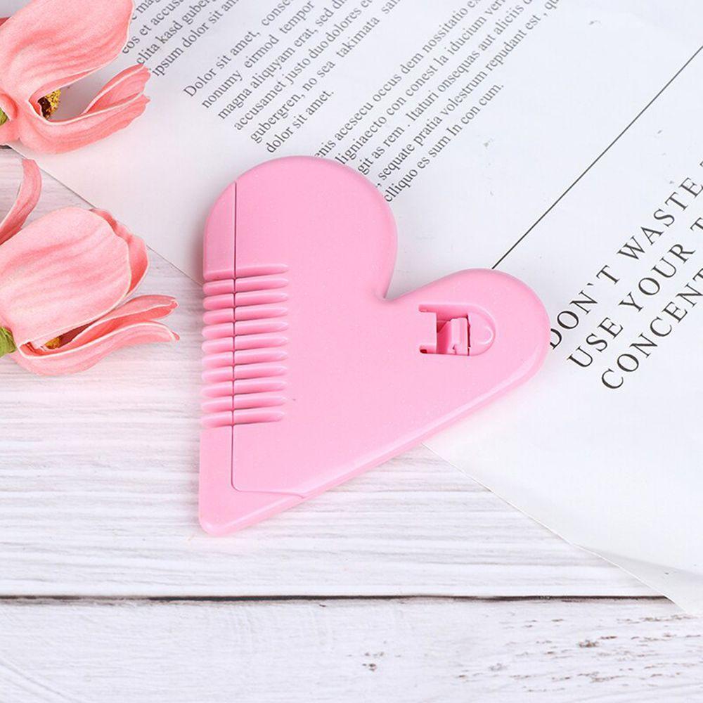 Heart Shape Hair Remover Mini Combs Trimming Combs Trimming Tools Hair Brushes Hair Trimming