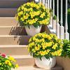 Silk Balsam Artificial Flowers Wedding Home Room Party Table Dccor Wreath Bridal Bouquets Vase Outdoor Garden Yard Prop Diy Gift