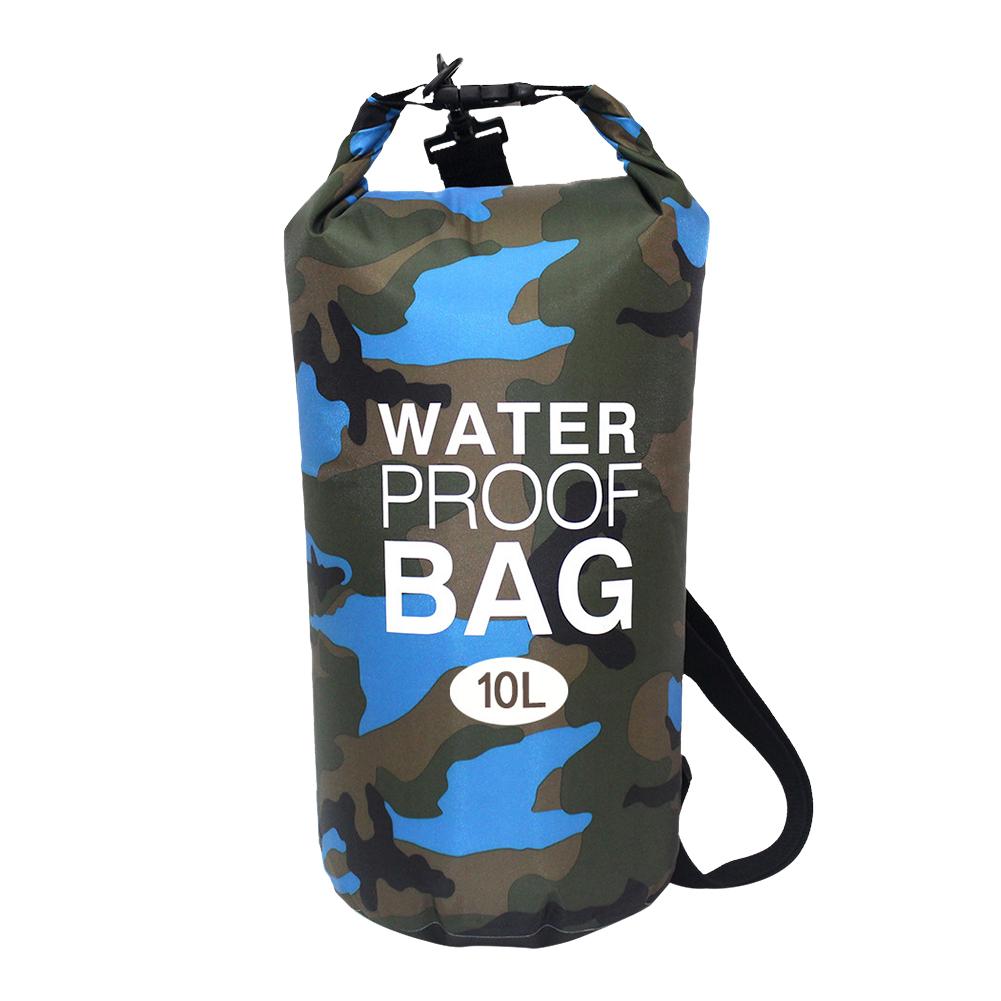 2L/5L/10L/20L Waterproof Dry Bag Drifting PVC Mesh Bag Kayaking Swimming Floating Boating Bag Storage Pack Water Resistant Pouch