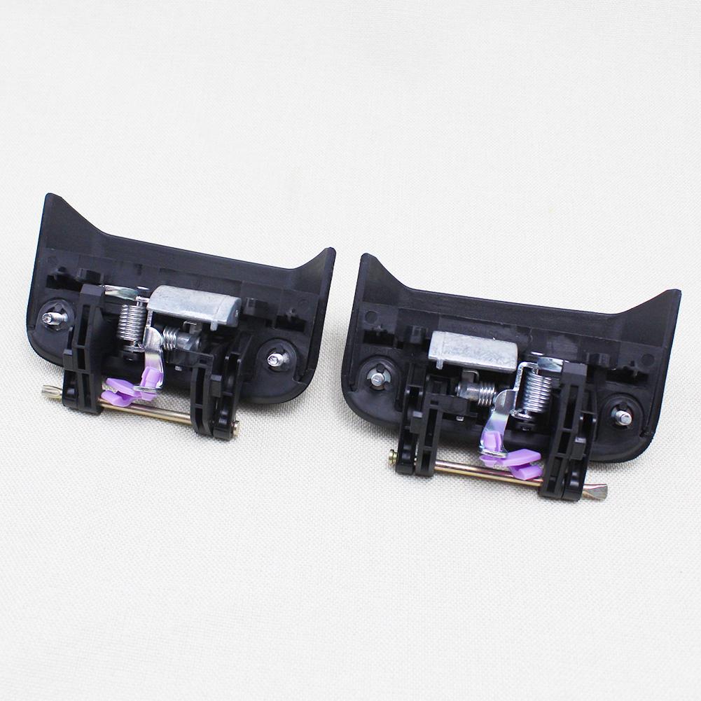 KUMMYY Mâner exterior al ușii din spate stânga dreapta, negru, potrivit pentru Jeep Compass 2007-20165115826AF 5115826AE