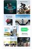 5K HD 180° Sports Motorcycle Dash Cam - Thumb Pocket Camera