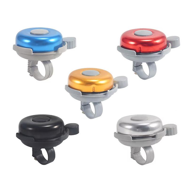 High Quality Universal Adults Kids Bike Ring Handlebar Horn Alarm Loud Bike Ringer Outdoor Safety Cycling Bicycle Accessories
