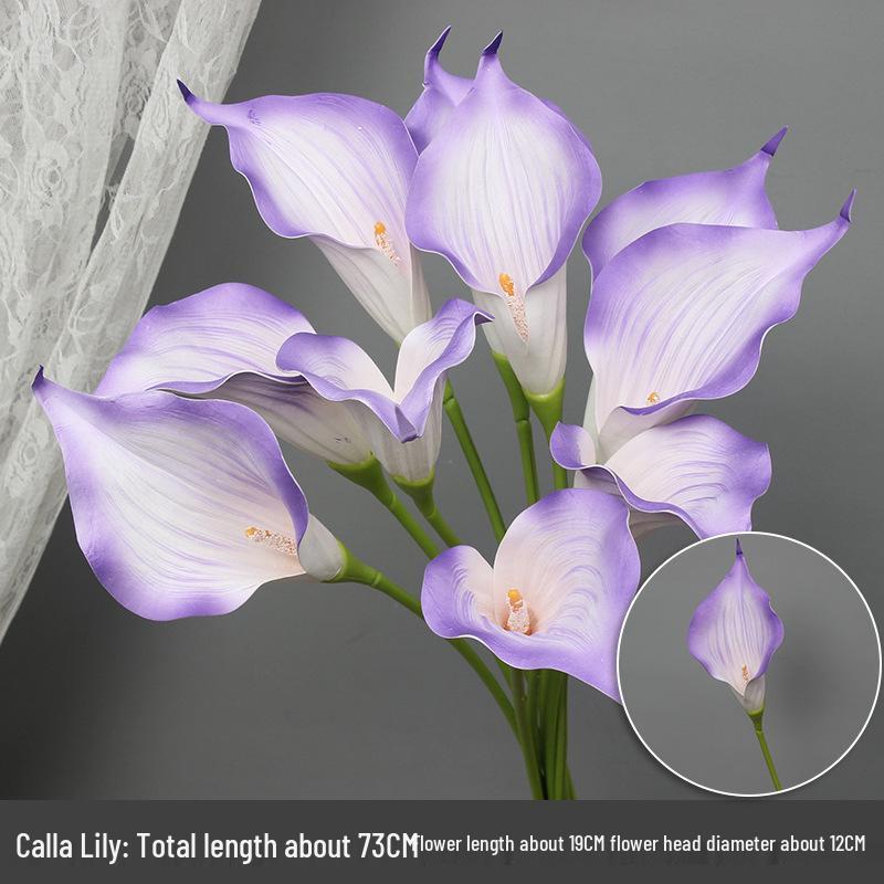 10-Piece Purple Series Artificial Floral Set: Ground Row, Aisle, and Burgundy Wedding Decoration Flowers