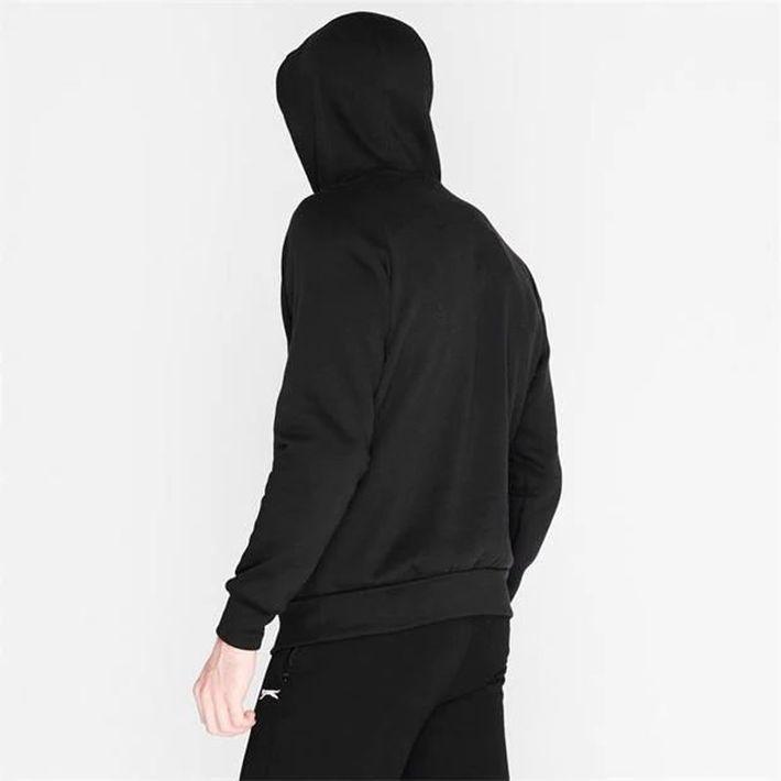 Slazenger Fleece Hoodie, Black, Size XXL