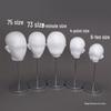 Handmade Doll Stand & Wig Display with Separate Styrofoam Base & Foam Particles