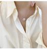 Kuaishou Douyin Sunflower Moissanite Women's Luxury Necklace Pendant