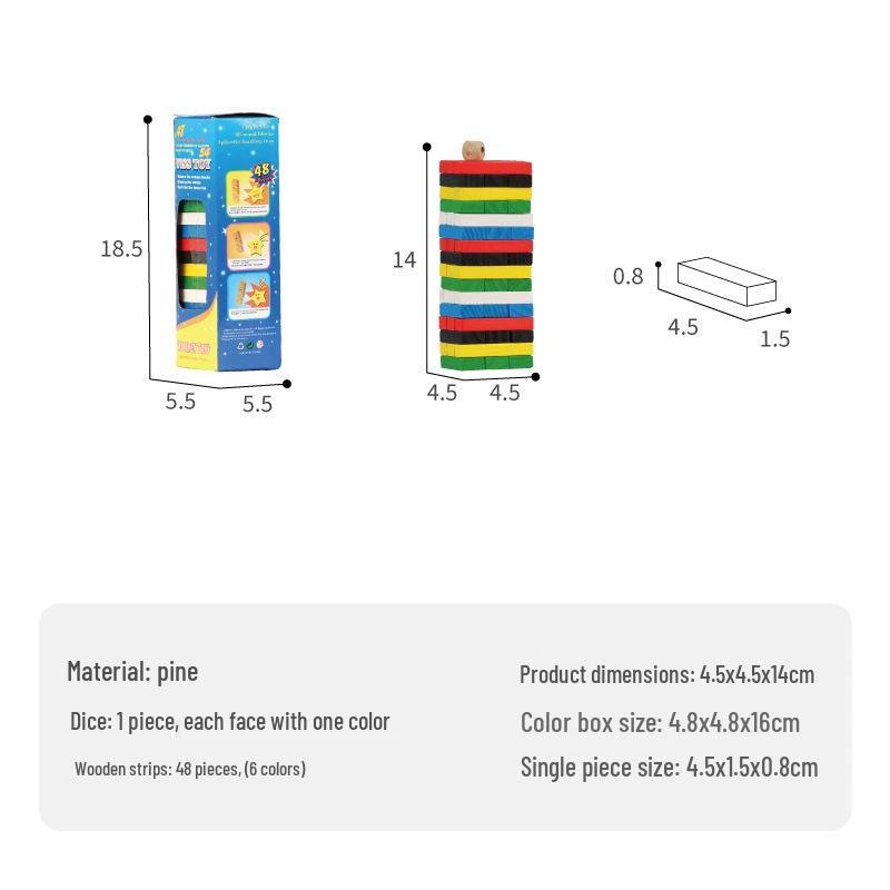 Magnetic Wooden Train Blocks: Educational Stacking Game for Kids