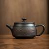 Jianshui Clay Purple Pottery Teapot Hand Painted Antique Relief Teapot Household Teapot Kungfu Tea Set Kettle