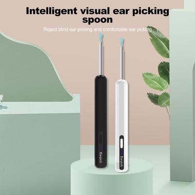 Ohrenschmalzreiniger Smart Ear Cleaner Otoskop Ohrenschmalzentfernungswerkzeug mit Kamera Ohrendoskop 1080P Kit für iPhone iPad Android