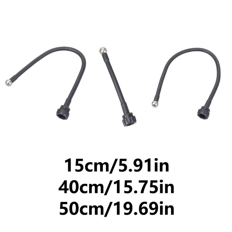 360 Rotating Aluminum Car Vent Phone Holder Adapters 17mm Ball Joint Extension Poles Upgrades for Vehicle Desktop Use