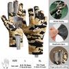 Getinfit Sommer Angelhandschuhe Halbfinger Anti-Rutsch Atmungsaktiv Eis Seide für Outdoor Angeln Komfortabel Leicht