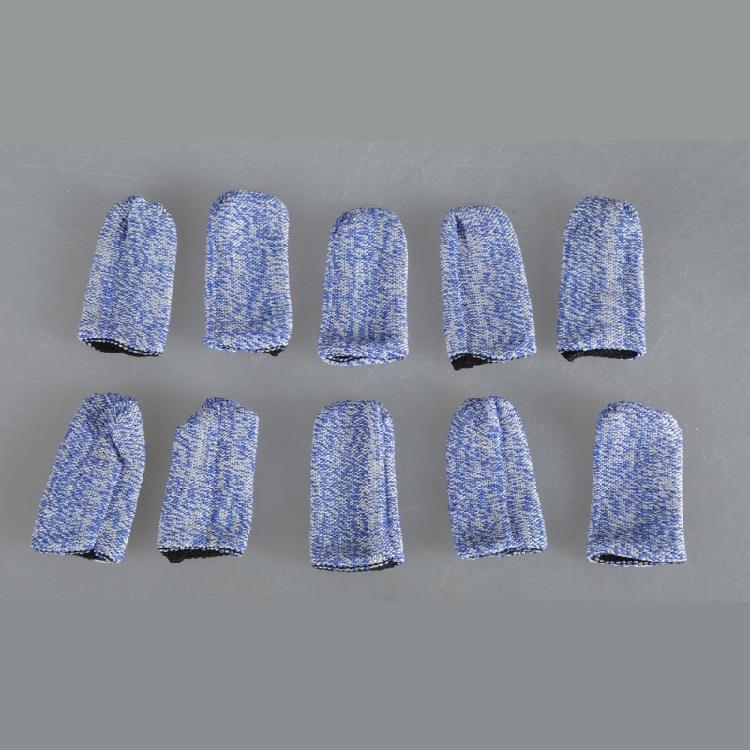 10 Pack Cut Resistant Finger Gloves Cots Shield Sleeve Guards Fit for Mechanic Glass Manufacturing And DIYer Enthusiasts